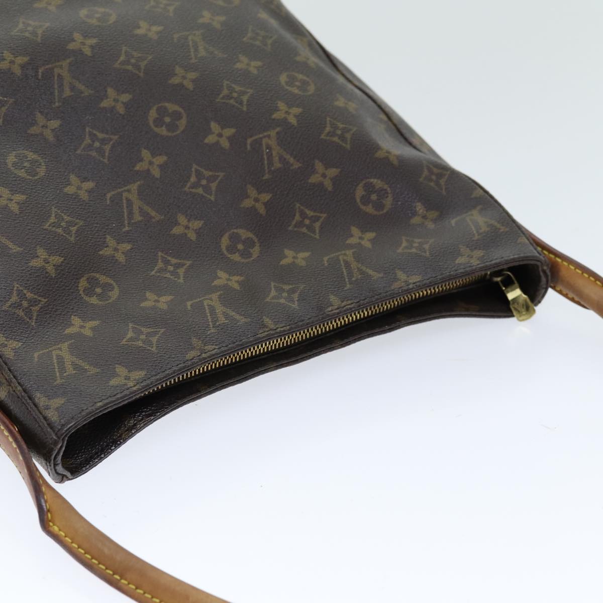 LOUIS VUITTON Monogram Looping GM Shoulder Bag M51145 LV Auth 75780