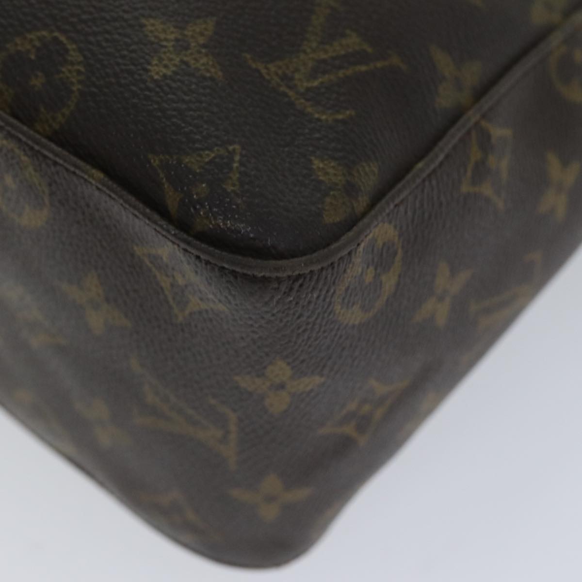 LOUIS VUITTON Monogram Looping GM Shoulder Bag M51145 LV Auth 75781