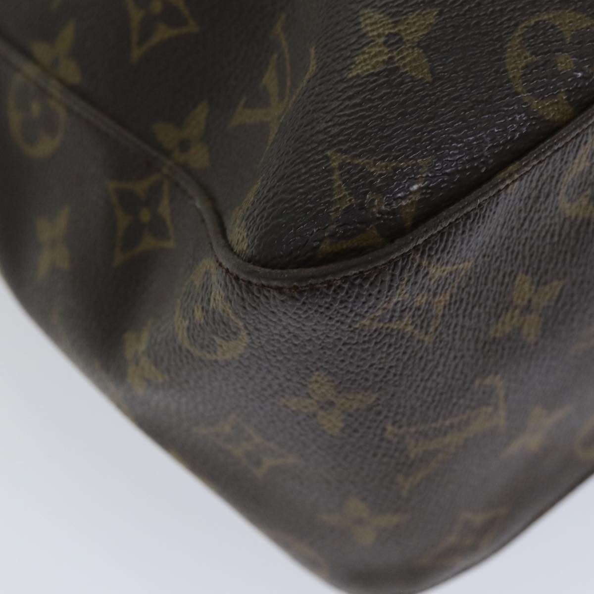 LOUIS VUITTON Monogram Looping GM Shoulder Bag M51145 LV Auth 75781