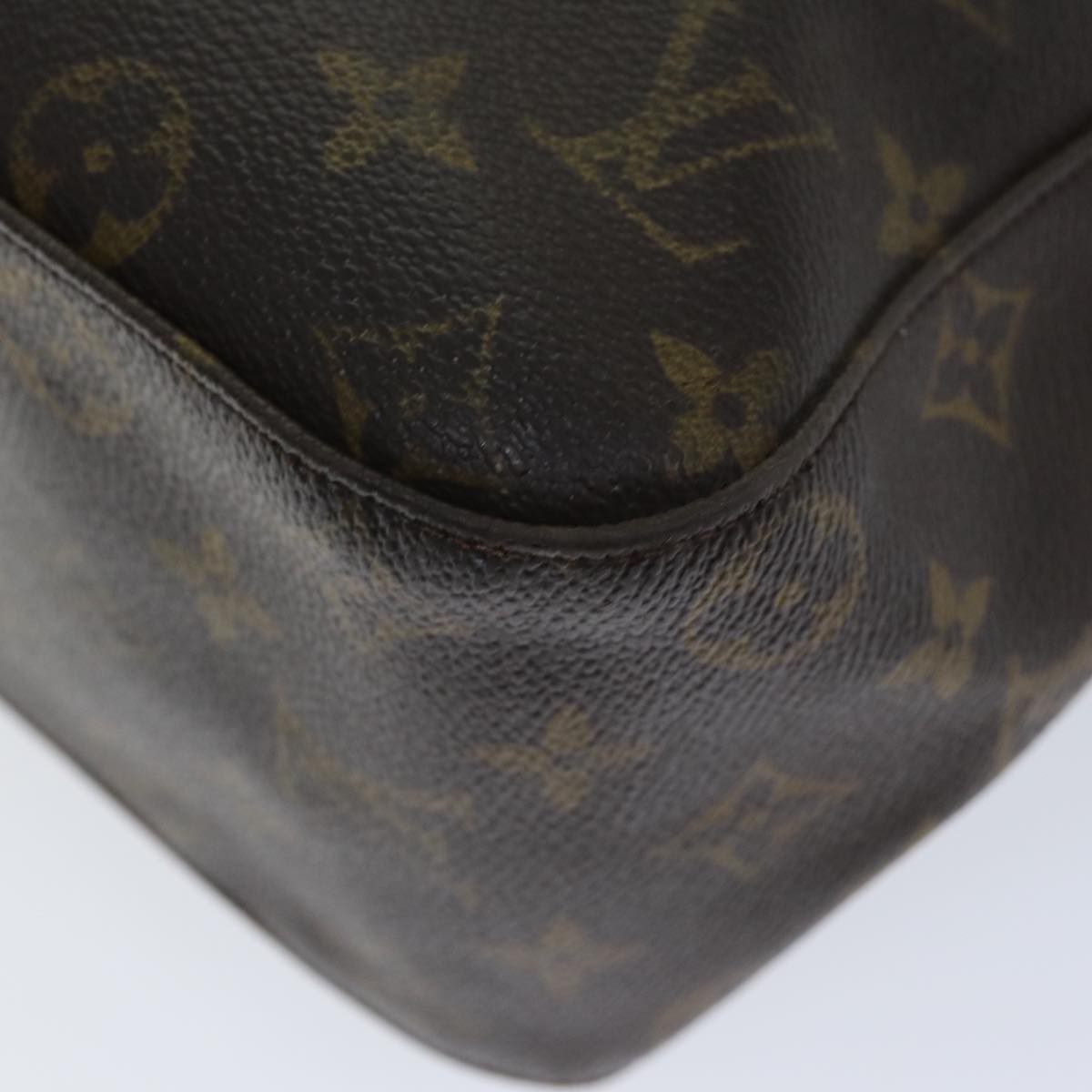 LOUIS VUITTON Monogram Looping GM Shoulder Bag M51145 LV Auth 75781