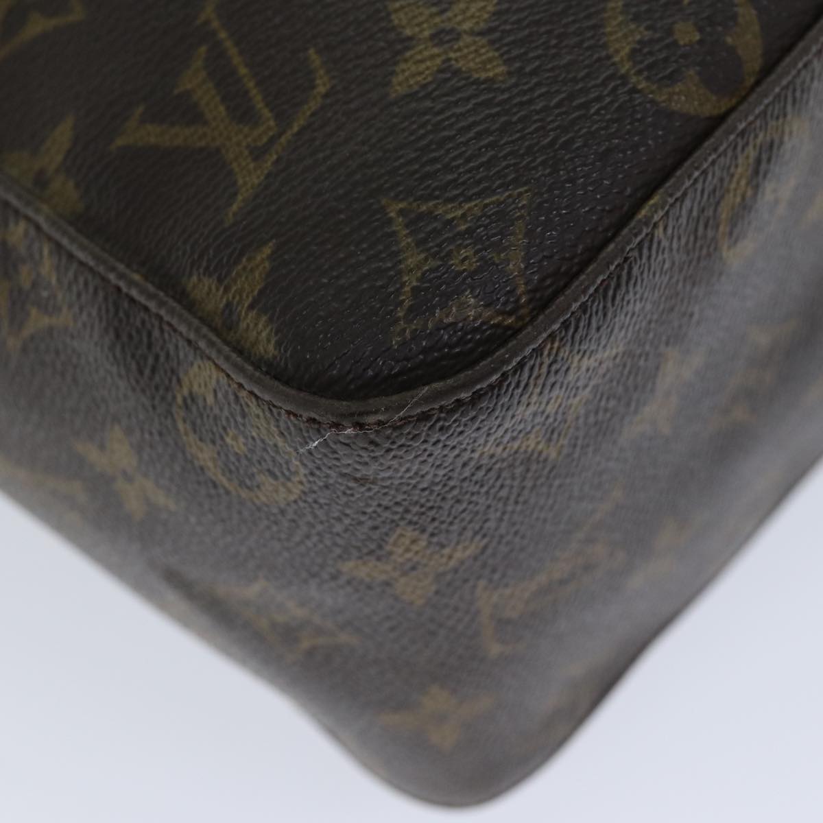 LOUIS VUITTON Monogram Looping GM Shoulder Bag M51145 LV Auth 75781