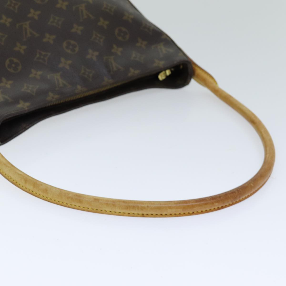 LOUIS VUITTON Monogram Looping GM Shoulder Bag M51145 LV Auth 75781