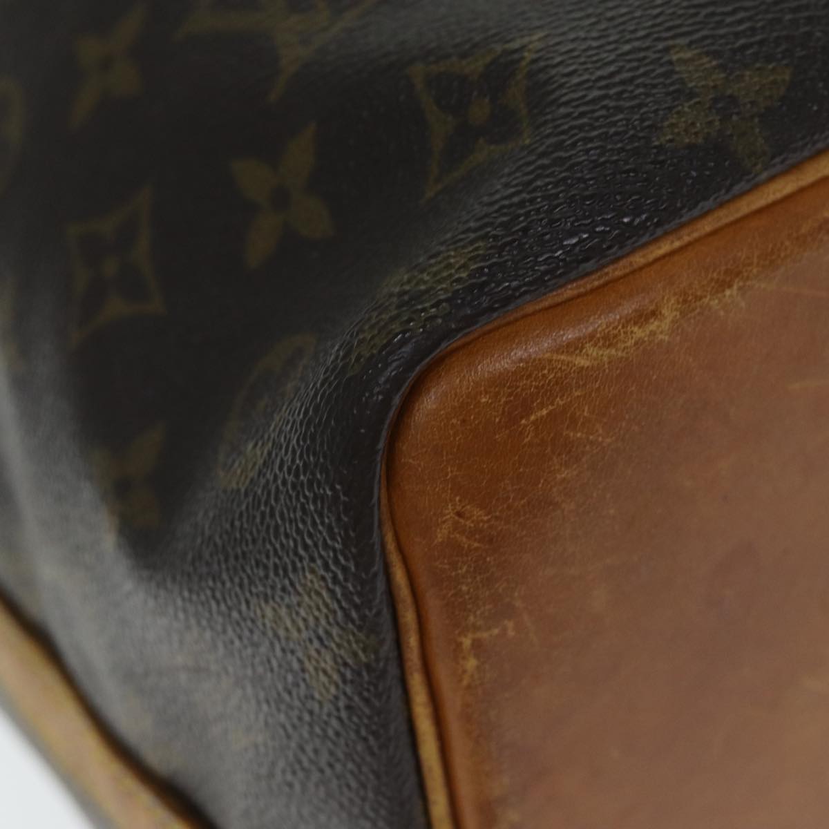 LOUIS VUITTON Monogram Petit Noe Shoulder Bag M42226 LV Auth 75782