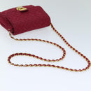 PRADA Chain Shoulder Bag Nylon Pink Auth 75800-7