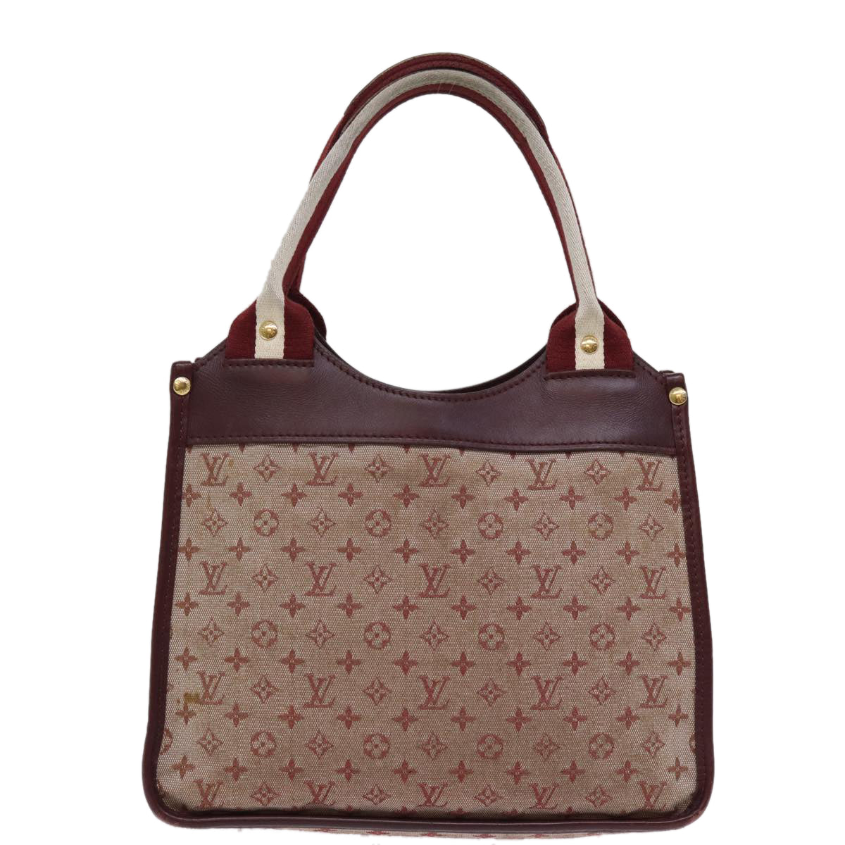 LOUIS VUITTON Monogram Mini Suck Catlin Hand Bag Cherry M92326 LV Auth 75843 - 0