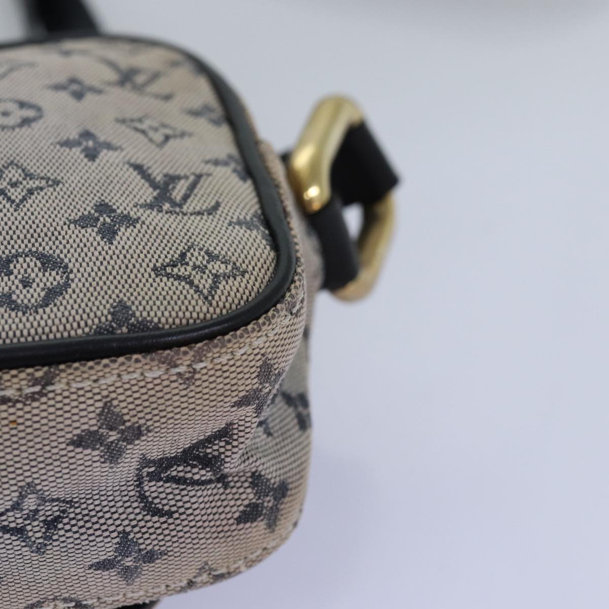 LOUIS VUITTON Monogram Mini Juliet MM Shoulder Bag Blue M92004 LV Auth 75852