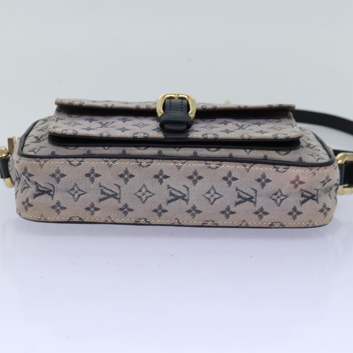 LOUIS VUITTON Monogram Mini Juliet MM Shoulder Bag Blue M92004 LV Auth 75852