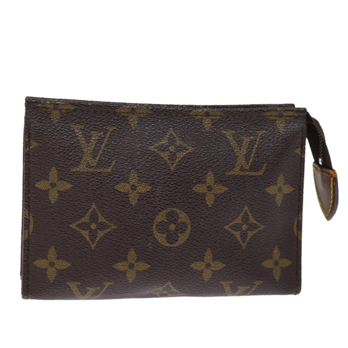 LOUIS VUITTON Monogram Poche Toilette 15 Pouch M47546 LV Auth 75858