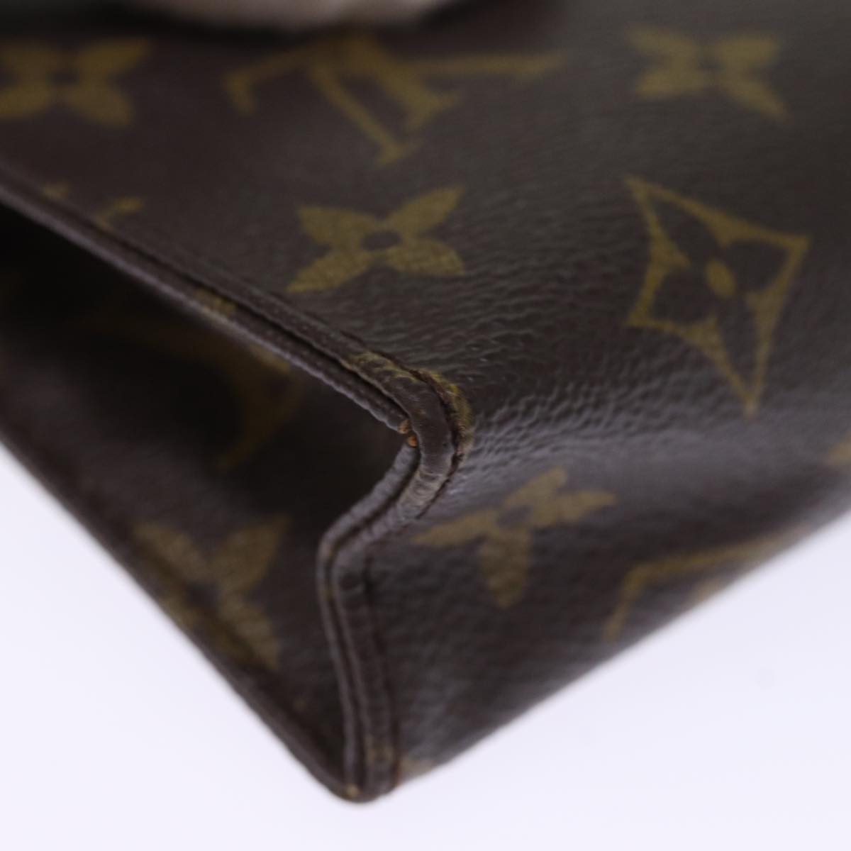 LOUIS VUITTON Monogram Poche Toilette 15 Pouch M47546 LV Auth 75858