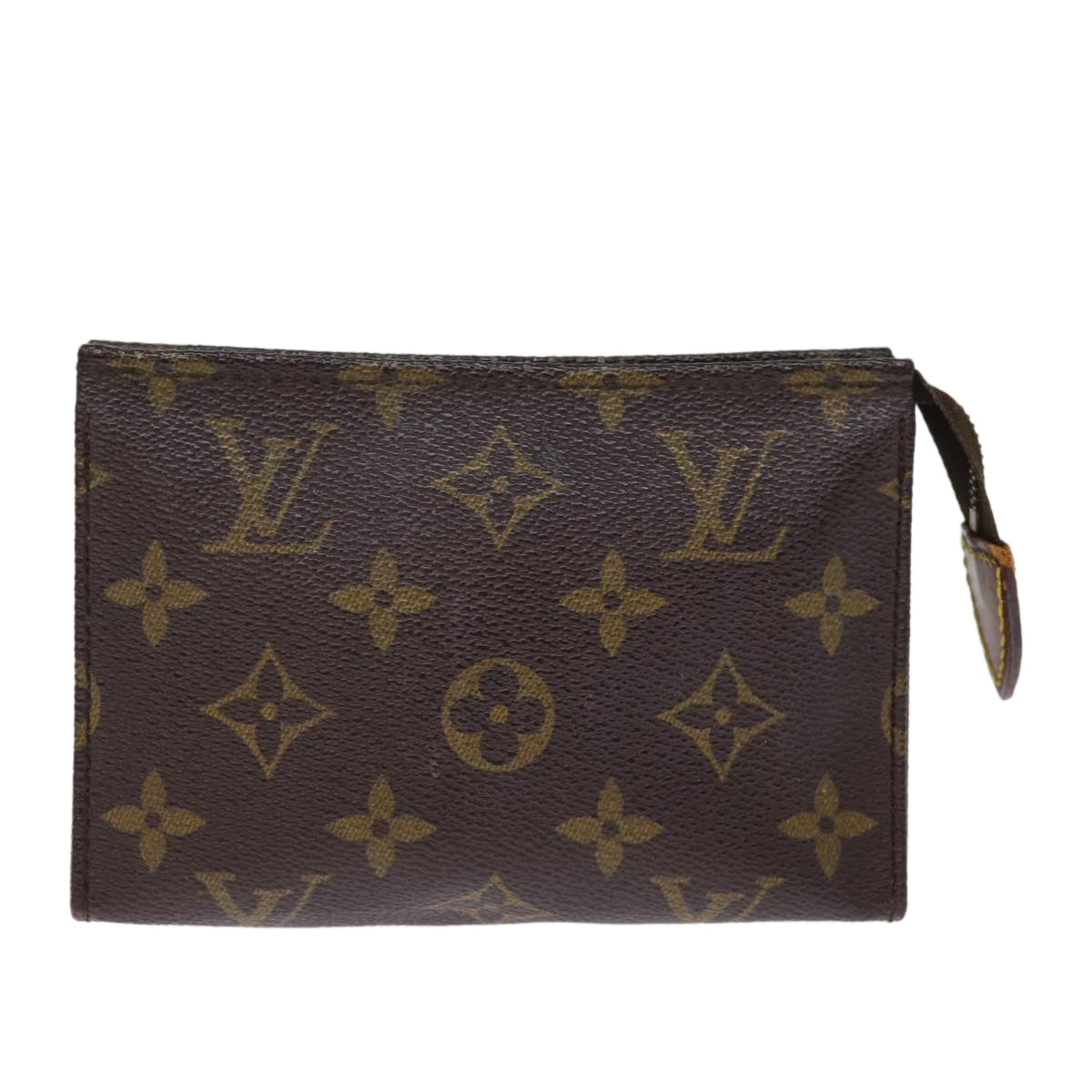 LOUIS VUITTON Monogram Poche Toilette 15 Pouch M47546 LV Auth 75858