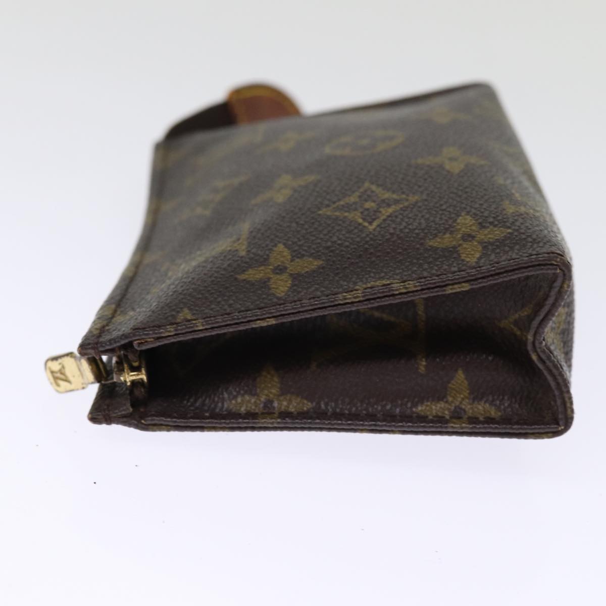 LOUIS VUITTON Monogram Poche Toilette 15 Pouch M47546 LV Auth 75858