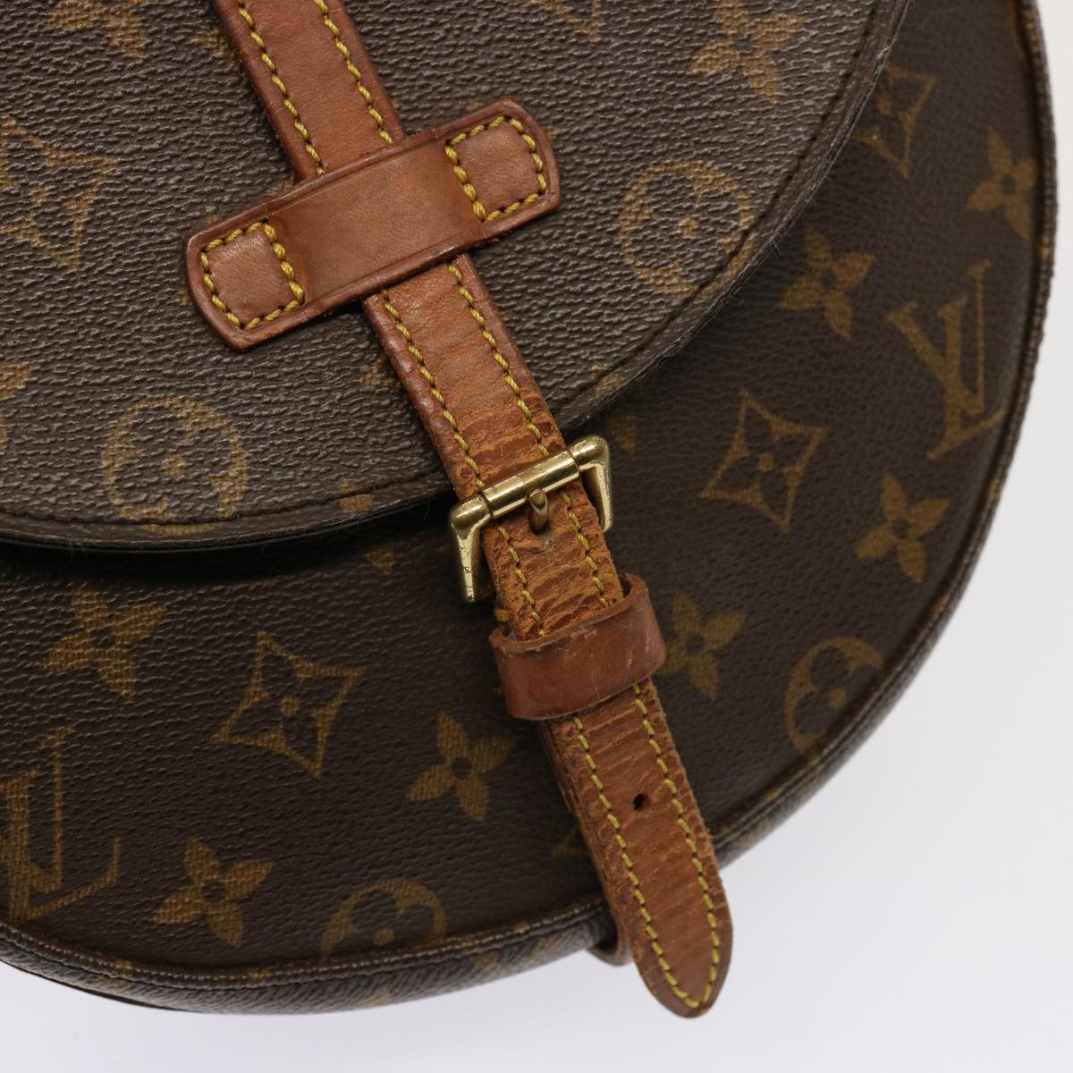 LOUIS VUITTON Monogram Chantilly MM Shoulder Bag M51233 LV Auth 75861