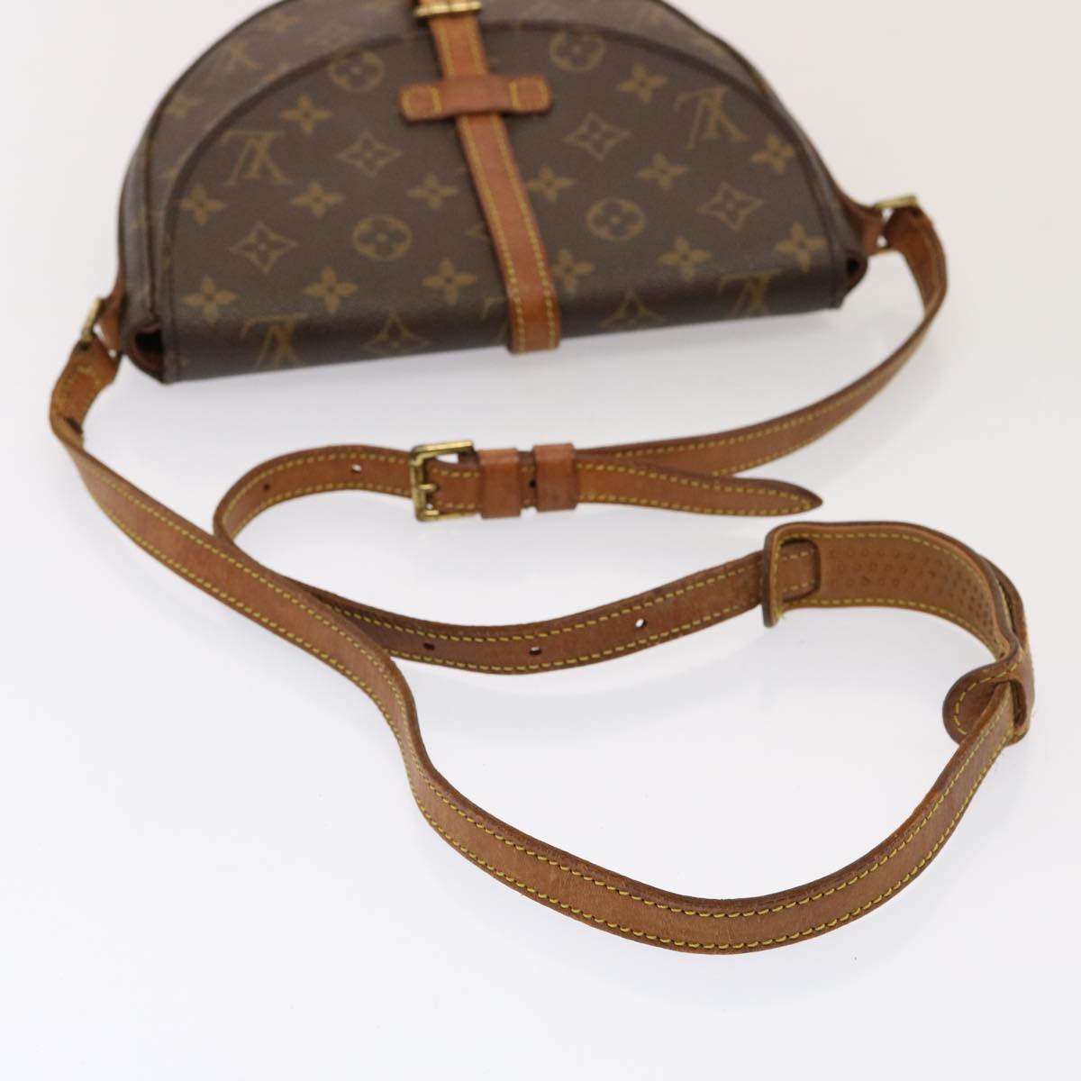 LOUIS VUITTON Monogram Chantilly MM Shoulder Bag M51233 LV Auth 75861