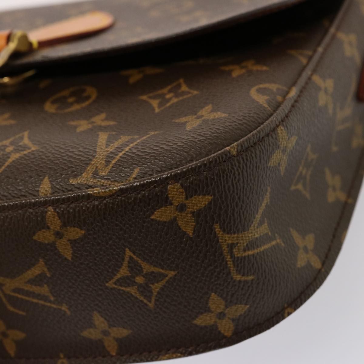 LOUIS VUITTON Monogram Saint Cloud GM Shoulder Bag M51242 LV Auth 75865