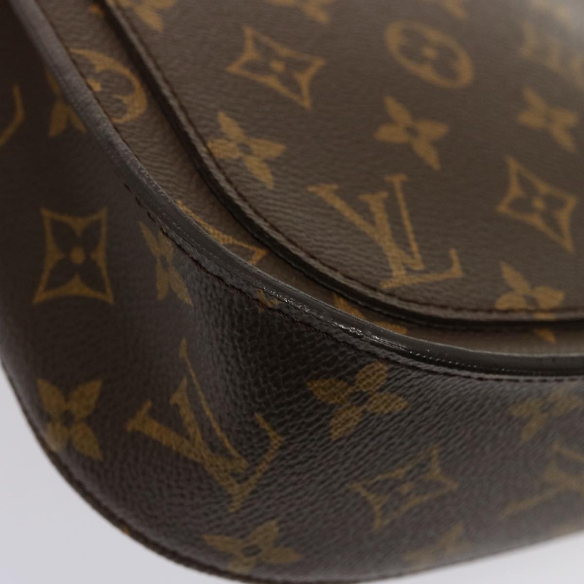 LOUIS VUITTON Monogram Saint Cloud GM Shoulder Bag M51242 LV Auth 75865