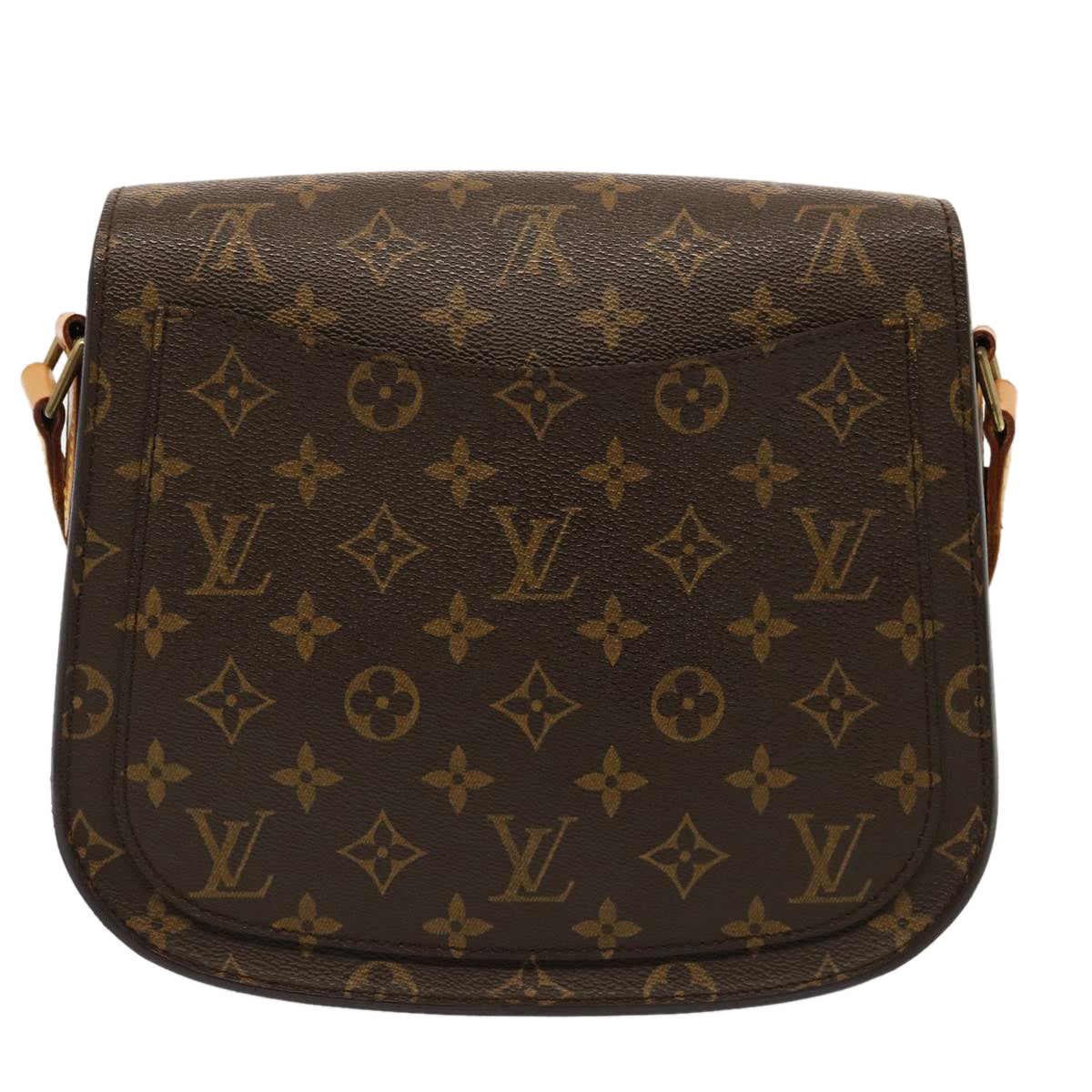 LOUIS VUITTON Monogram Saint Cloud GM Shoulder Bag M51242 LV Auth 75865