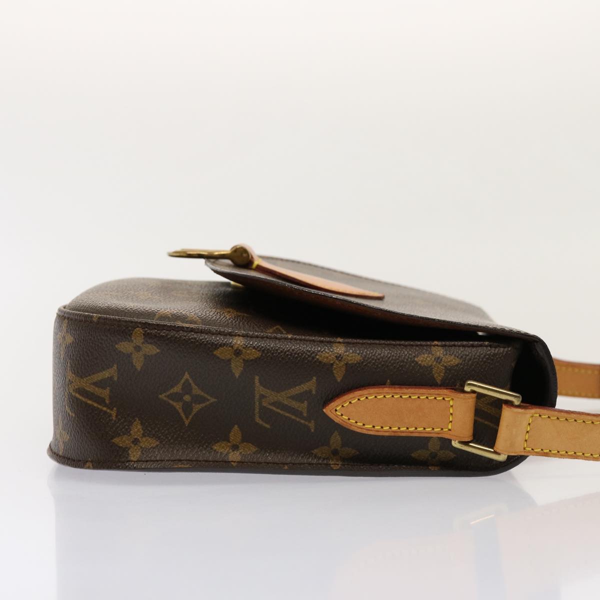 LOUIS VUITTON Monogram Saint Cloud GM Shoulder Bag M51242 LV Auth 75865