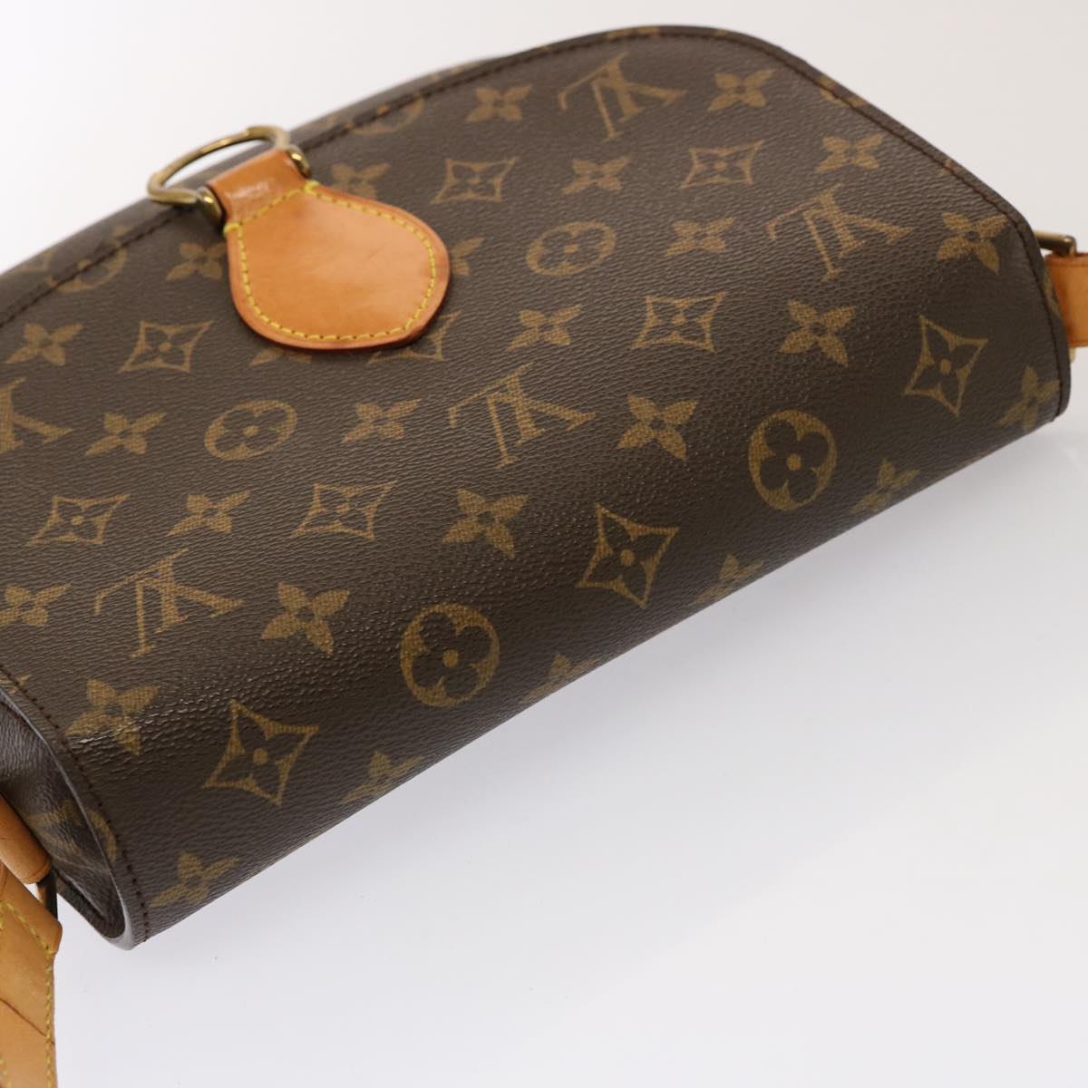 LOUIS VUITTON Monogram Saint Cloud GM Shoulder Bag M51242 LV Auth 75865