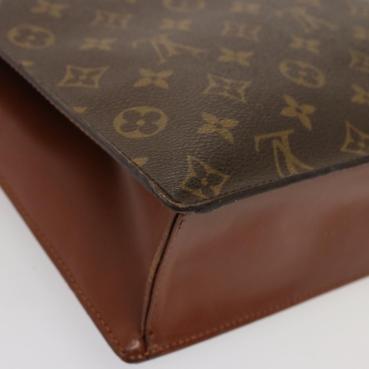 LOUIS VUITTON Monogram Monceau 28 Hand Bag 2way M51185 LV Auth 75868