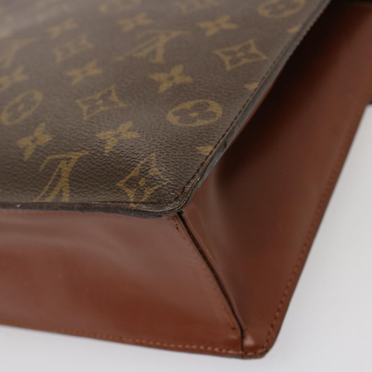 LOUIS VUITTON Monogram Monceau 28 Hand Bag 2way M51185 LV Auth 75868