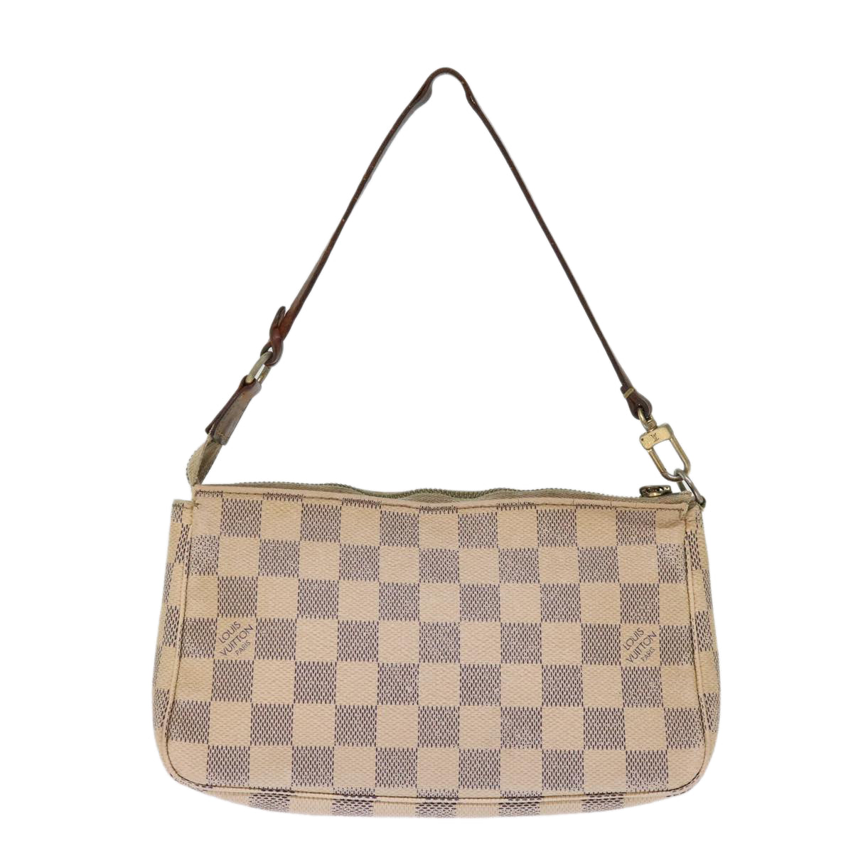 LOUIS VUITTON Damier Azur Pochette Accessoires Pouch N51986 LV Auth 75871 - 0