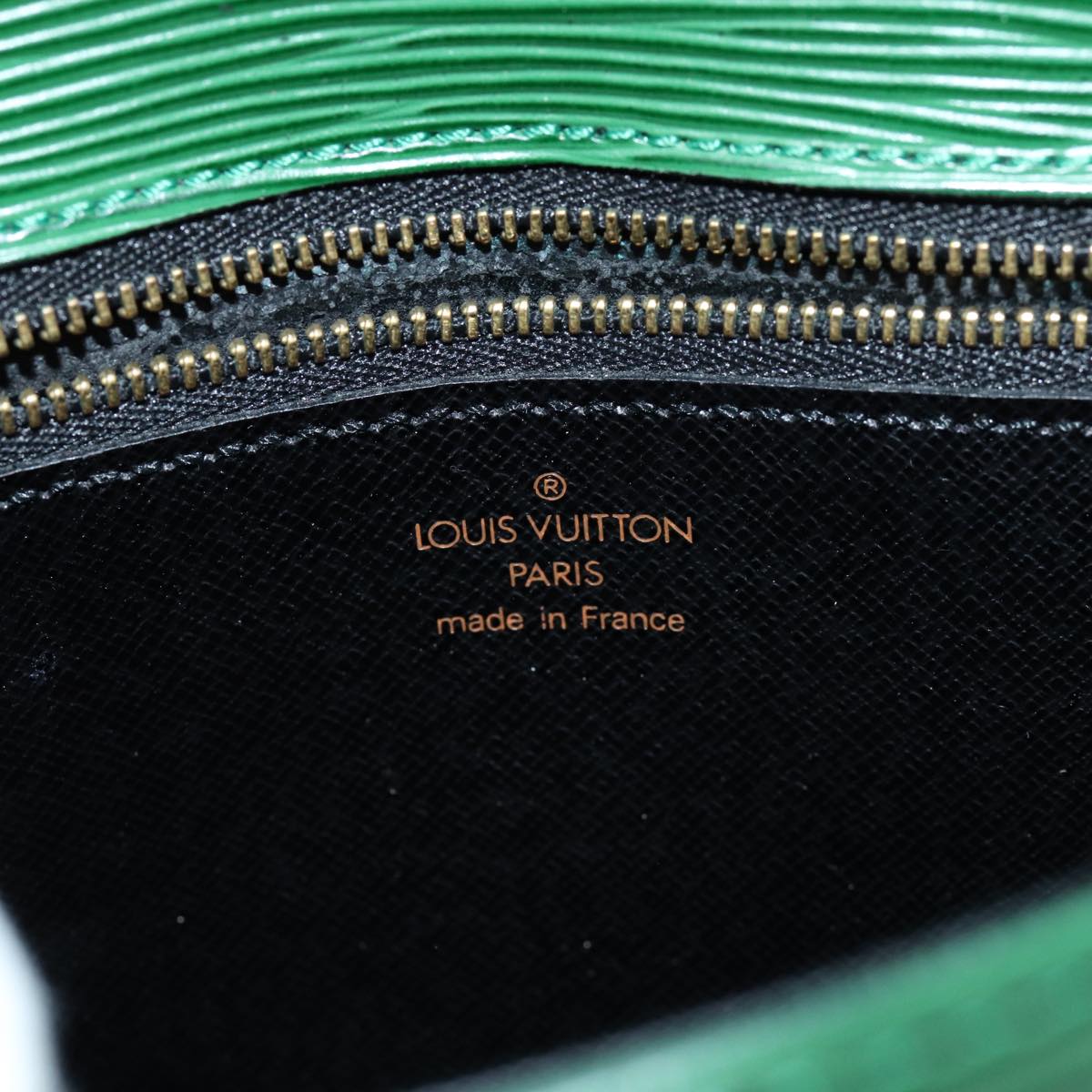 LOUIS VUITTON Epi Saint Cloud GM Shoulder Bag Green M52194 LV Auth 75878