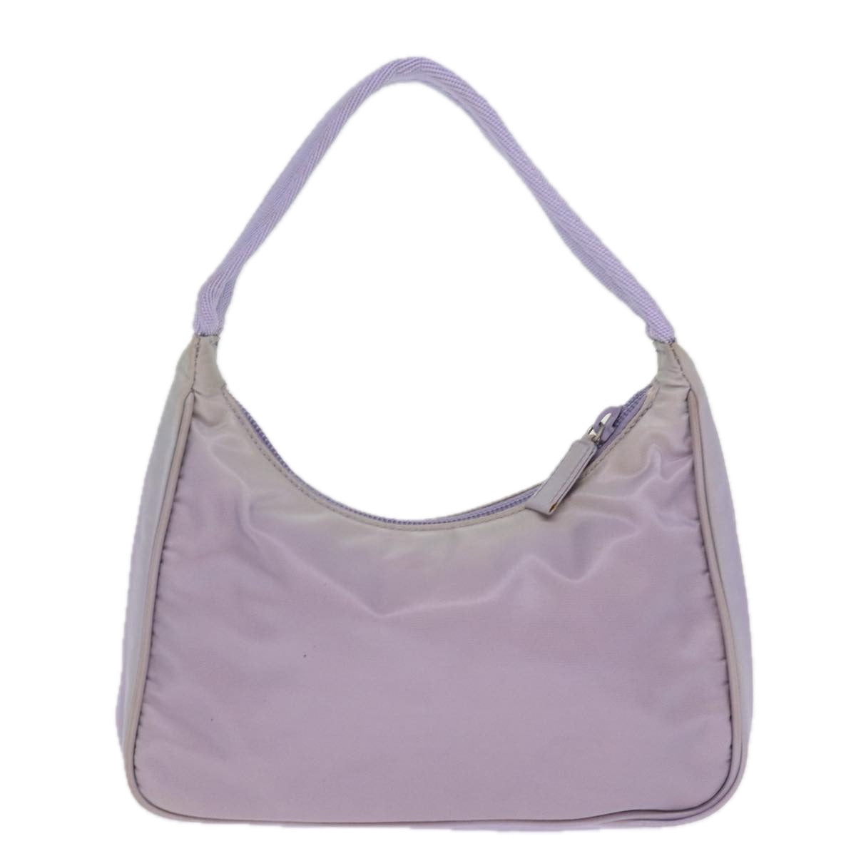 PRADA Hand Bag Nylon Purple Auth 75888 - 0
