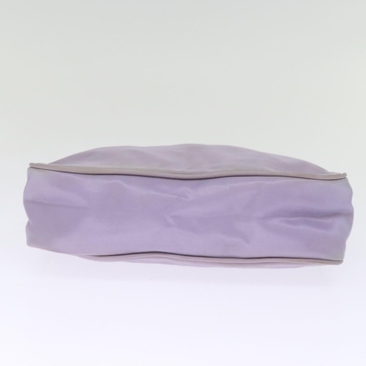 PRADA Hand Bag Nylon Purple Auth 75888