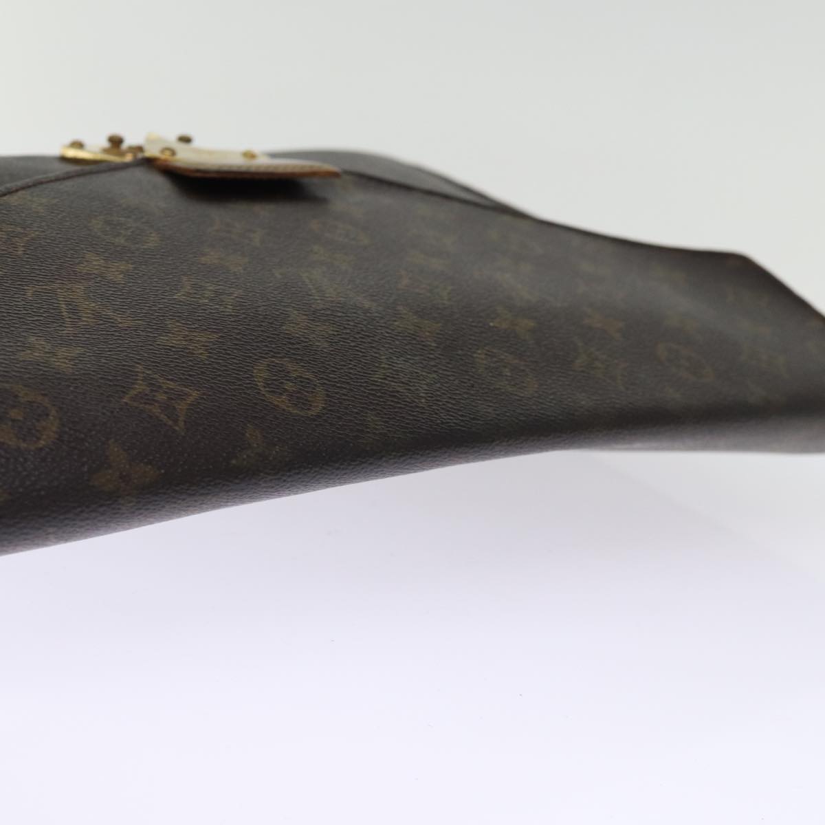 LOUIS VUITTON Monogram Porte Documents Senatur Briefcase M53335 LV Auth 75898