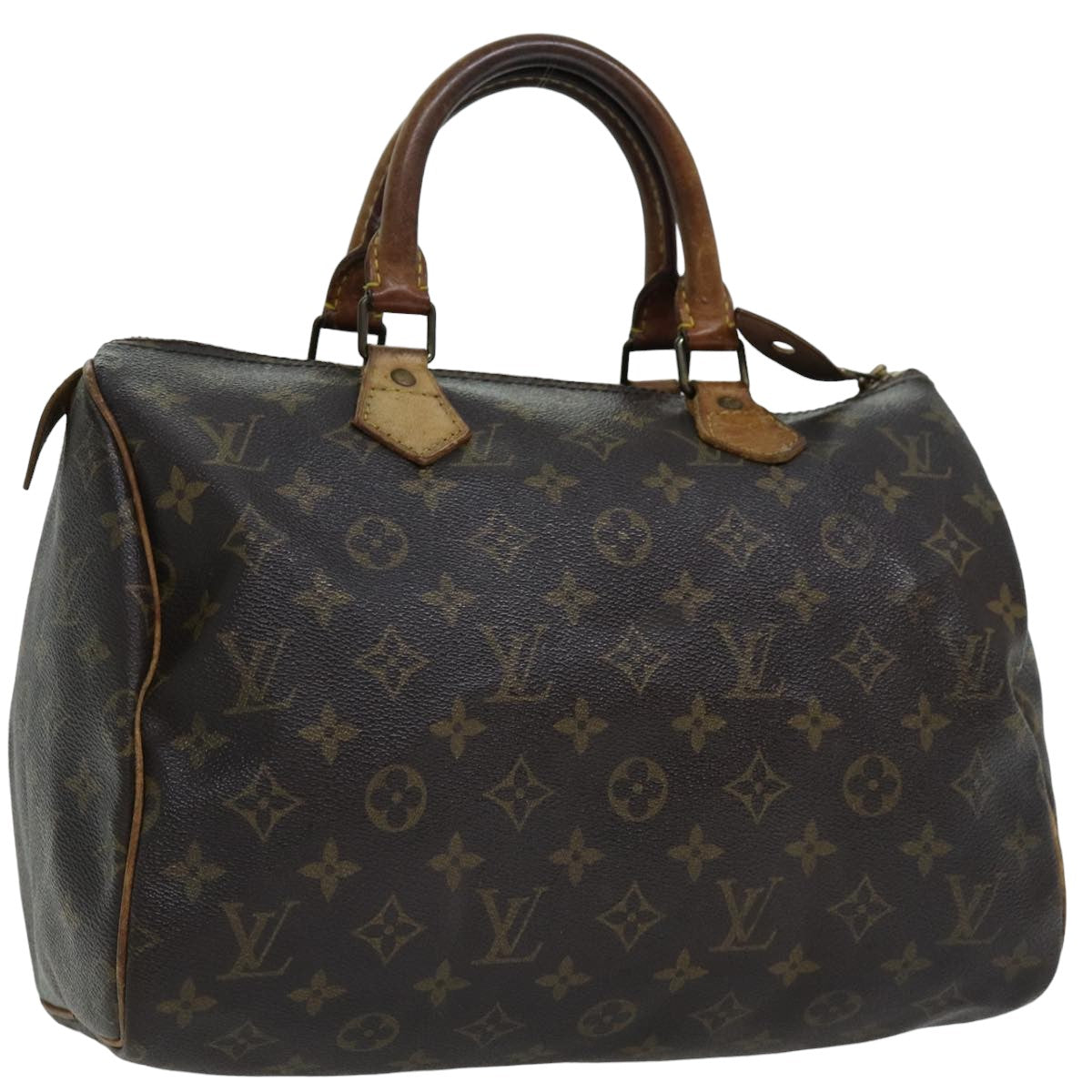 LOUIS VUITTON Monogram Speedy 30 Hand Bag M41526 LV Auth 75904