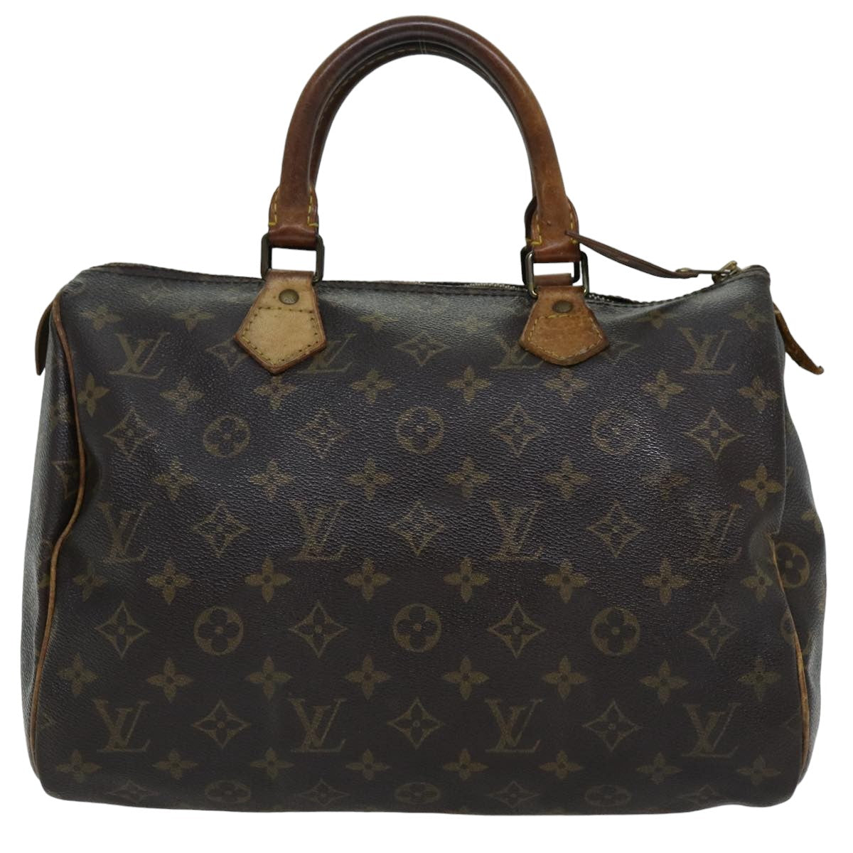 LOUIS VUITTON Monogram Speedy 30 Hand Bag M41526 LV Auth 75904