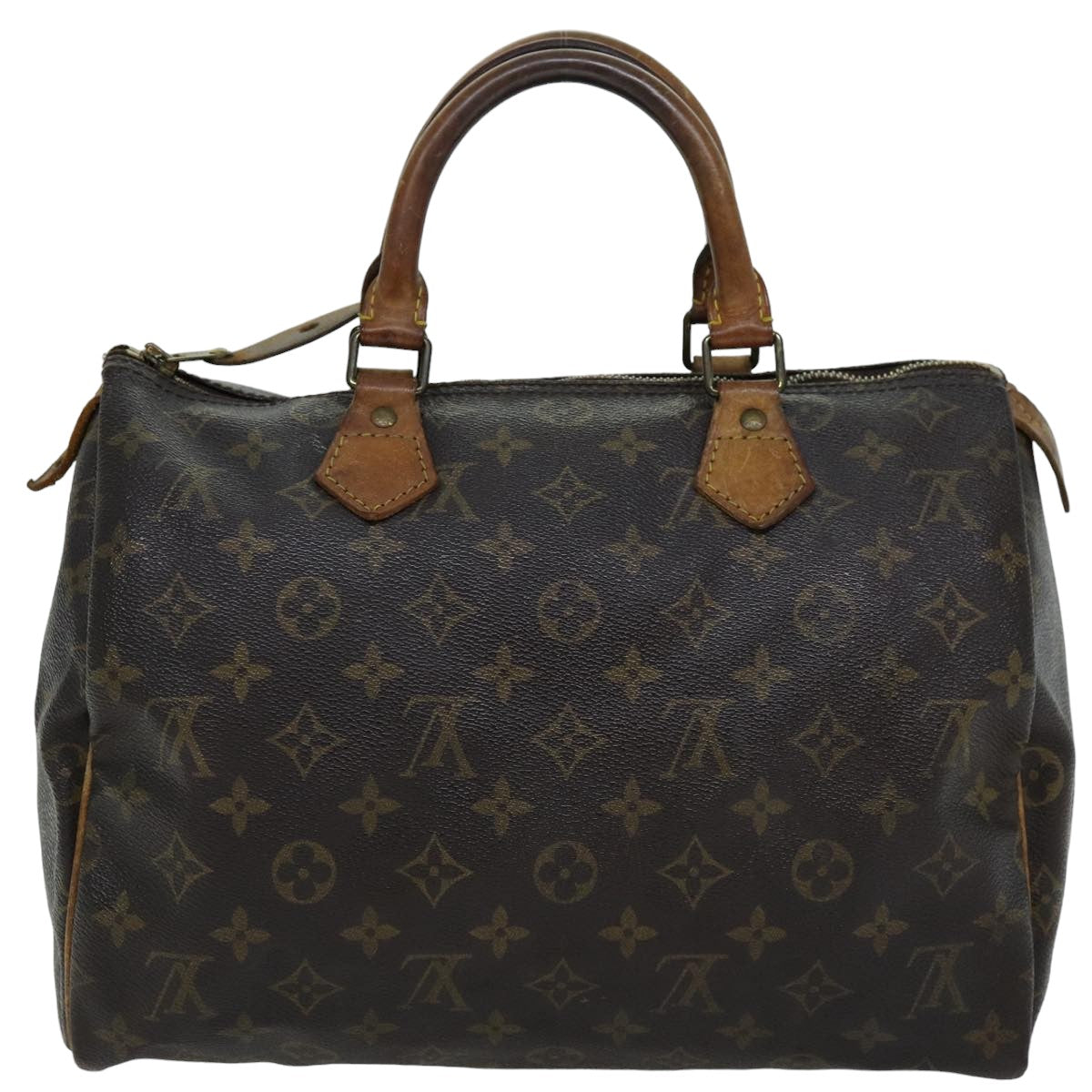 LOUIS VUITTON Monogram Speedy 30 Hand Bag M41526 LV Auth 75904