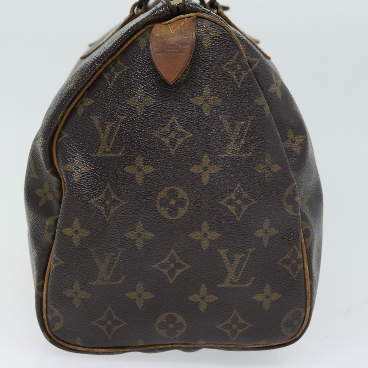 LOUIS VUITTON Monogram Speedy 30 Hand Bag M41526 LV Auth 75904