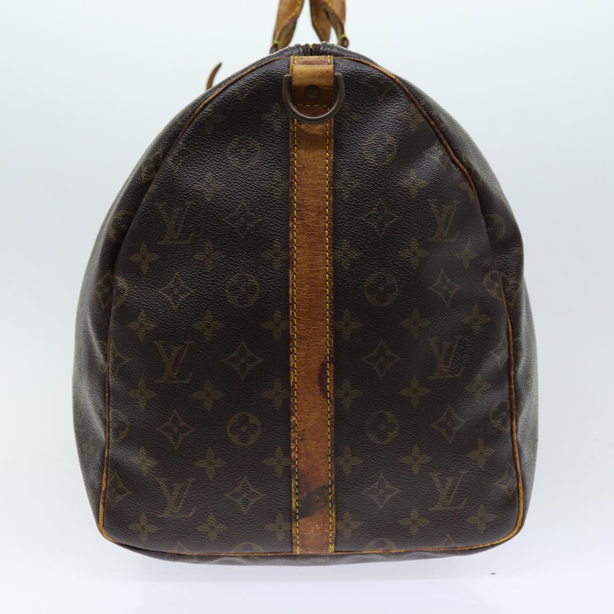 LOUIS VUITTON Monogram Keepall Bandouliere 50 Boston Bag M41416 LV Auth 75919