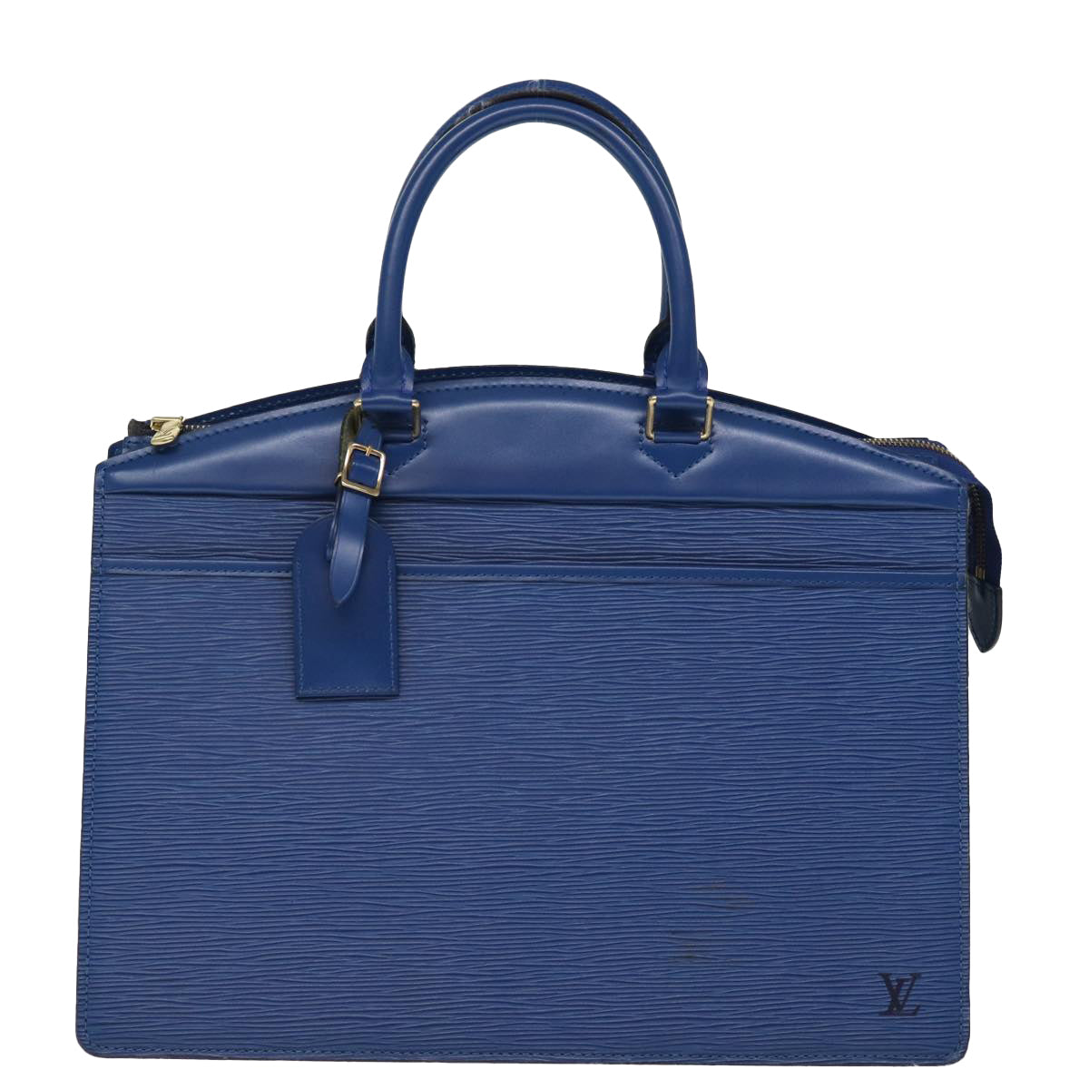 LOUIS VUITTON Epi Riviera Hand Bag Blue M48185 LV Auth 75931