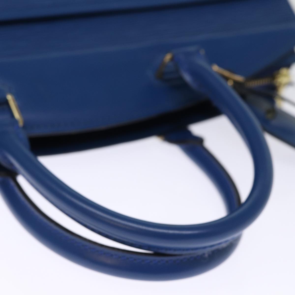 LOUIS VUITTON Epi Riviera Hand Bag Blue M48185 LV Auth 75931