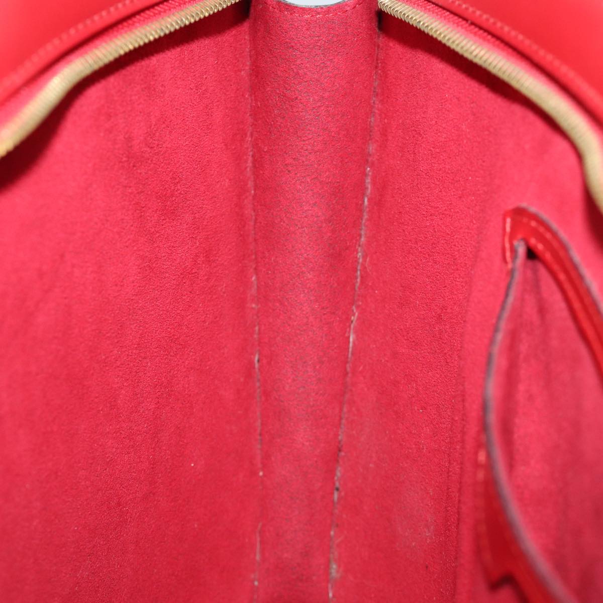 LOUIS VUITTON Epi Saint Jacques Poignees Long Hand Bag Red M52337 LV Auth 75949