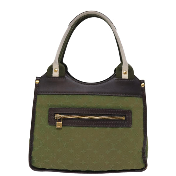 LOUIS VUITTON Monogram Mini Sac Catline Hand Bag TST Khaki M92327 LV Auth 76028