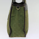 LOUIS VUITTON Monogram Mini Sac Catline Hand Bag TST Khaki M92327 LV Auth 76028-5