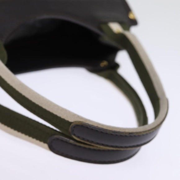 LOUIS VUITTON Monogram Mini Sac Catline Hand Bag TST Khaki M92327 LV Auth 76028