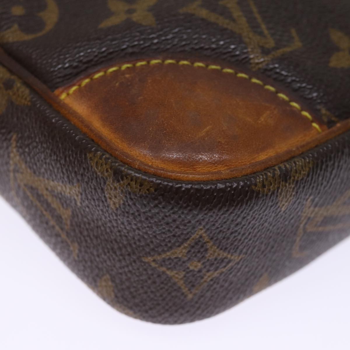 LOUIS VUITTON Monogram Marly Dragonne GM Clutch Bag M51825 LV Auth 76036