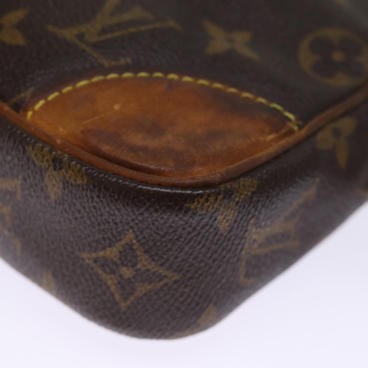 LOUIS VUITTON Monogram Marly Dragonne GM Clutch Bag M51825 LV Auth 76036