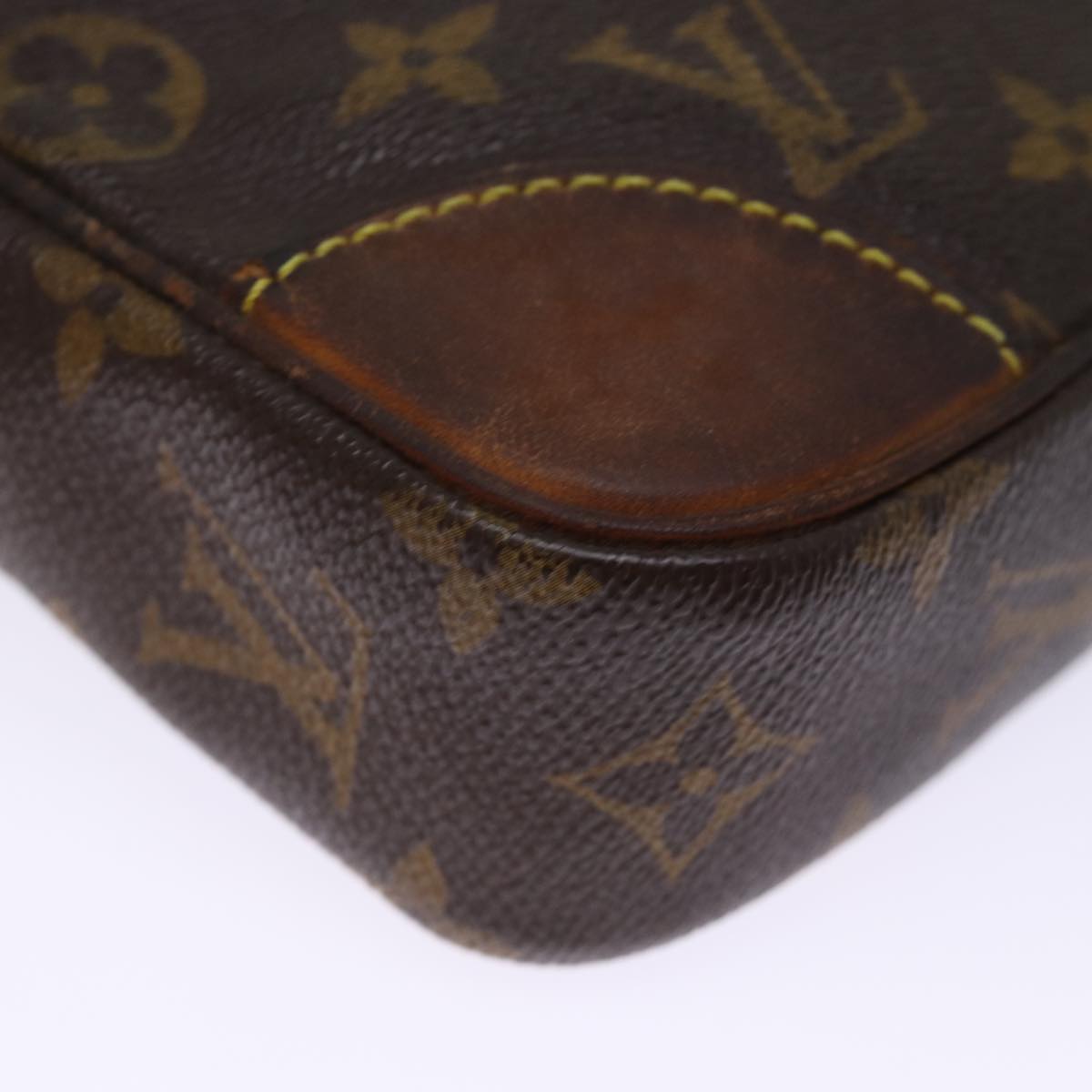 LOUIS VUITTON Monogram Marly Dragonne GM Clutch Bag M51825 LV Auth 76036