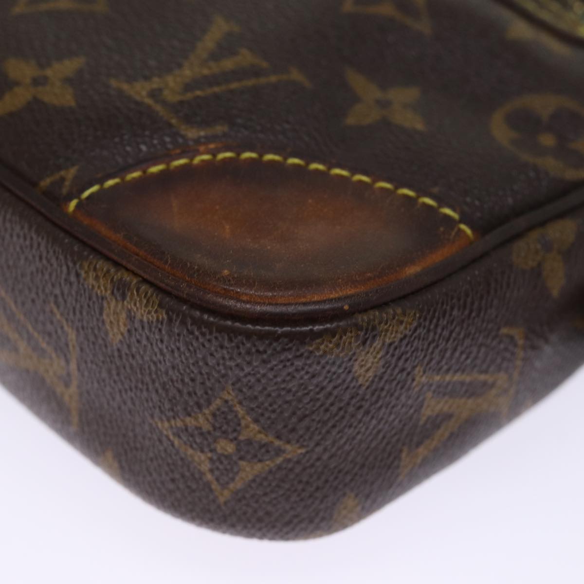 LOUIS VUITTON Monogram Marly Dragonne GM Clutch Bag M51825 LV Auth 76036