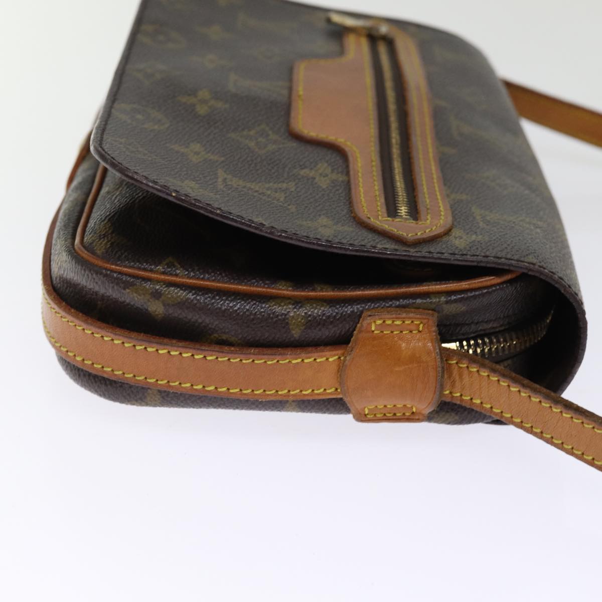 LOUIS VUITTON Monogram Saint Germain Shoulder Bag M51210 LV Auth 76038