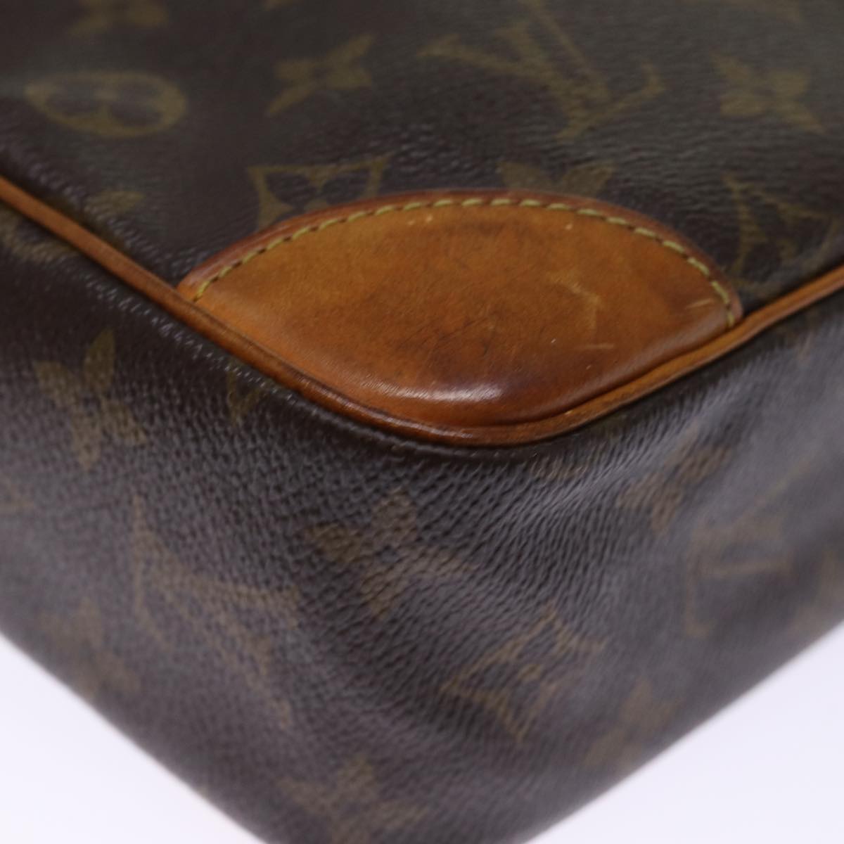 LOUIS VUITTON Monogram Compiegne 28 Clutch Bag M51845 LV Auth 76039