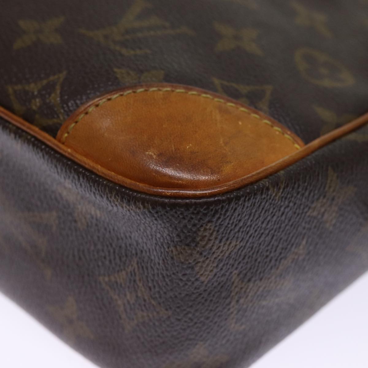 LOUIS VUITTON Monogram Compiegne 28 Clutch Bag M51845 LV Auth 76039