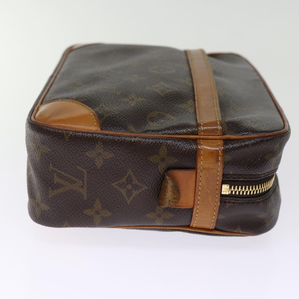 LOUIS VUITTON Monogram Compiegne 28 Clutch Bag M51845 LV Auth 76039