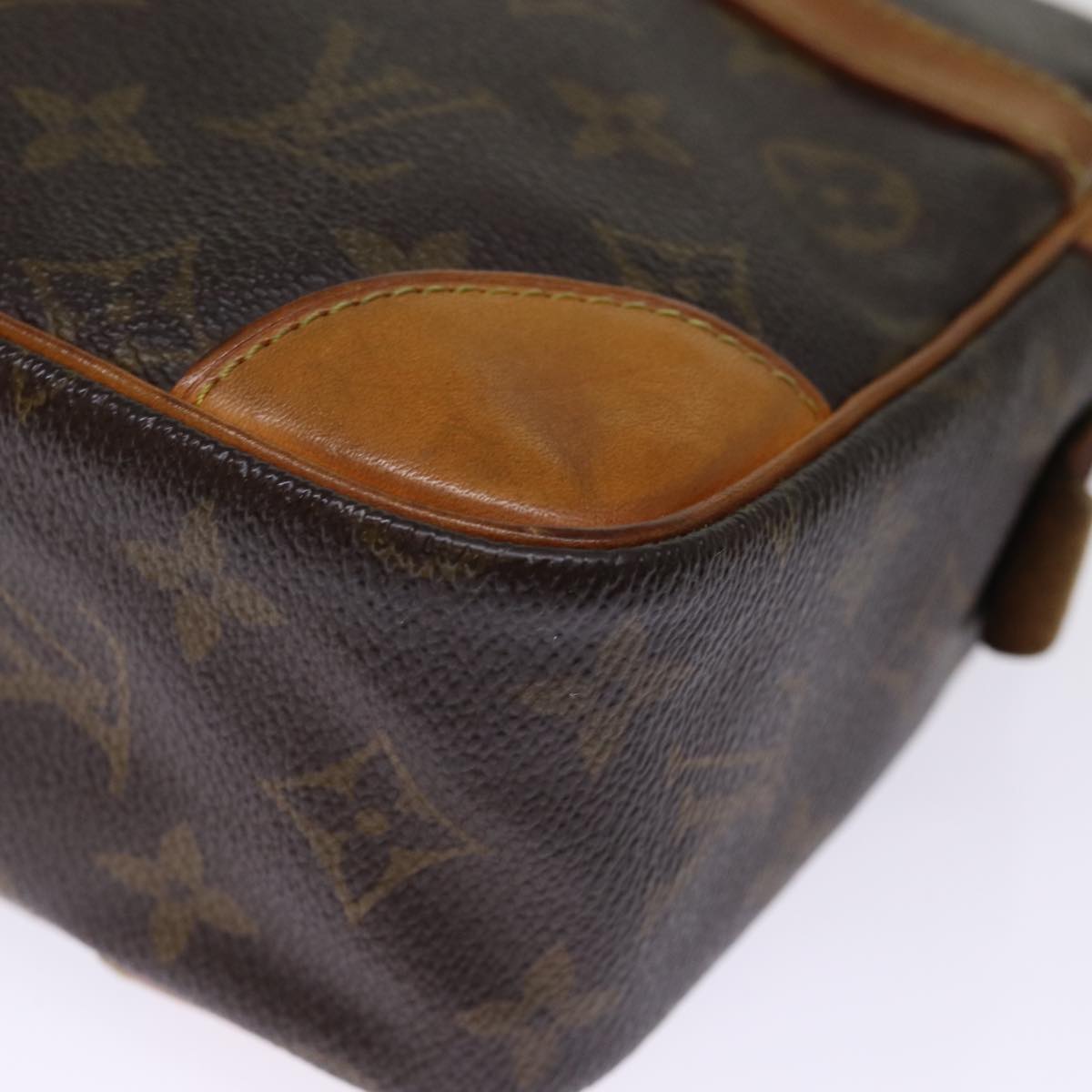 LOUIS VUITTON Monogram Compiegne 28 Clutch Bag M51845 LV Auth 76039