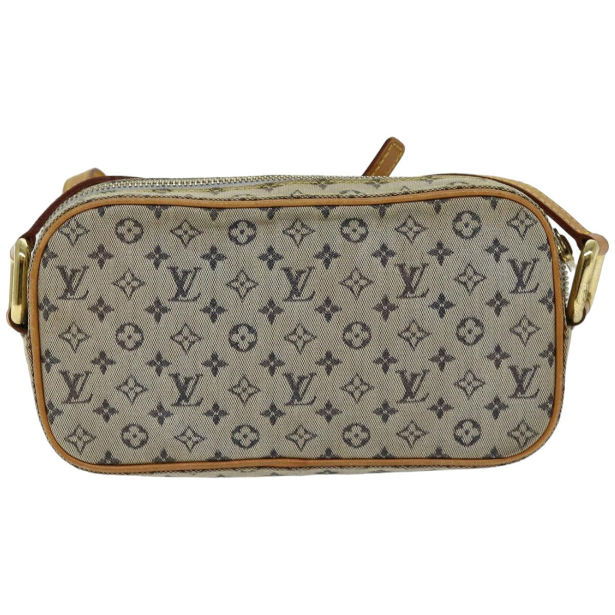 LOUIS VUITTON Monogram Mini Juliet MM Shoulder Bag Blue M92004 LV Auth 76041